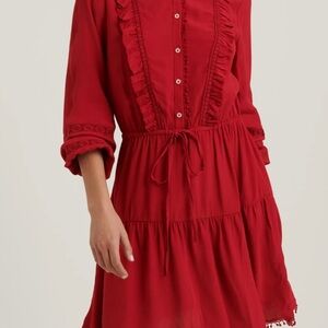 Lucky Brand Parker Ruffle Dress